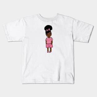 Black Girl Magic, Afro Girl, Melanin Kids T-Shirt